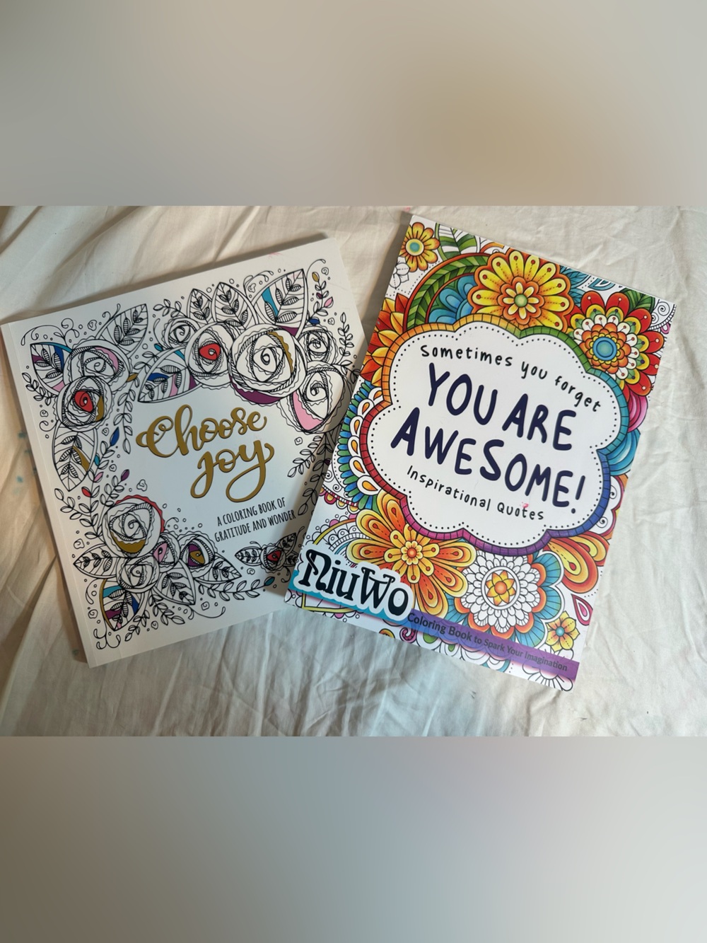 Word Coloring Book Two Pack